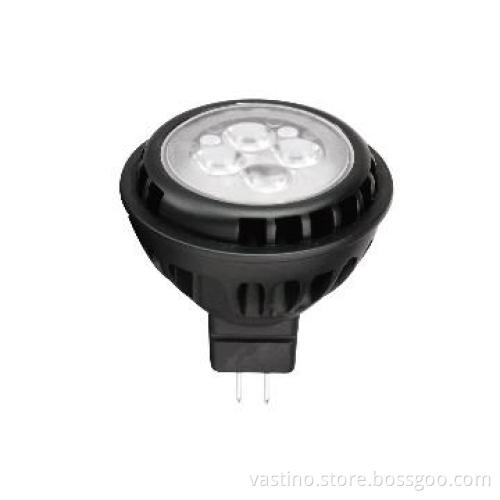 Cheap plastic led spotlighting mr16 gu10